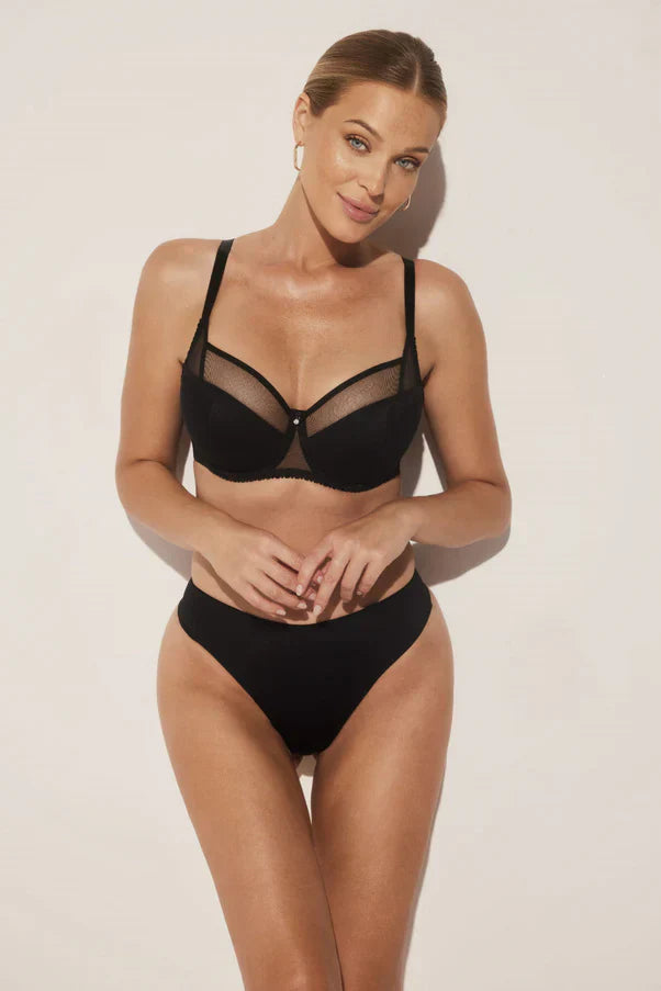 BIUSTONOSZ BC-676 CHIC CZARNY 75 J