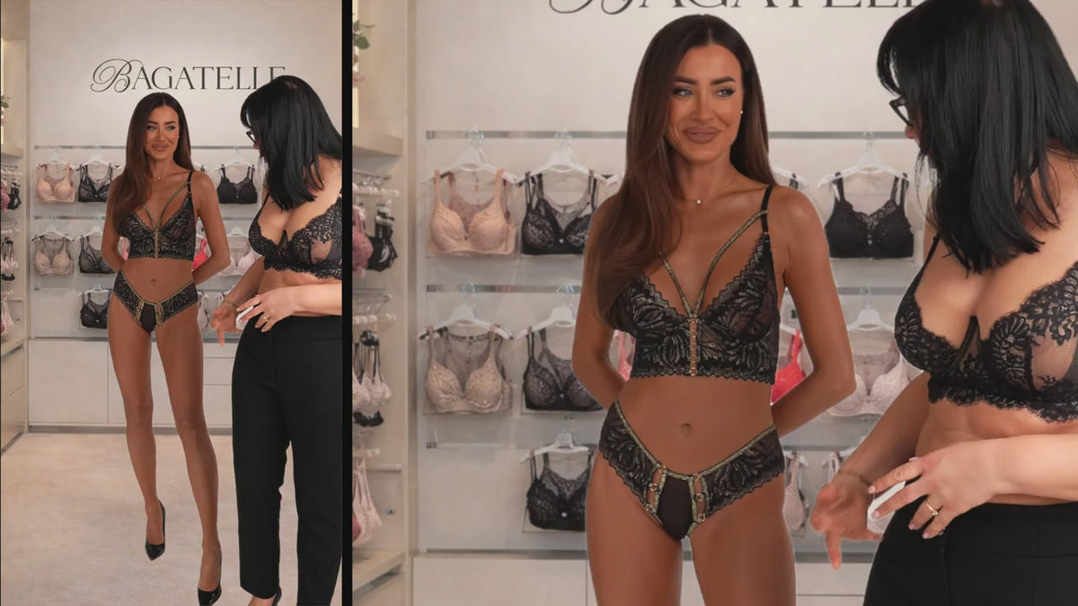 Kinga Scarlett: półgorset z delikatnym tiulem – film