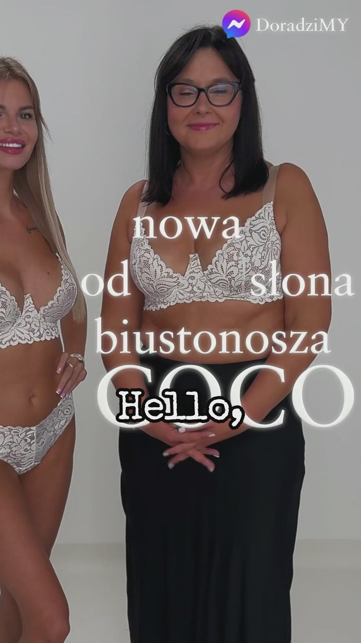 Kinga Coco: miękki półgorset z wewnętrznym wsparciem – film