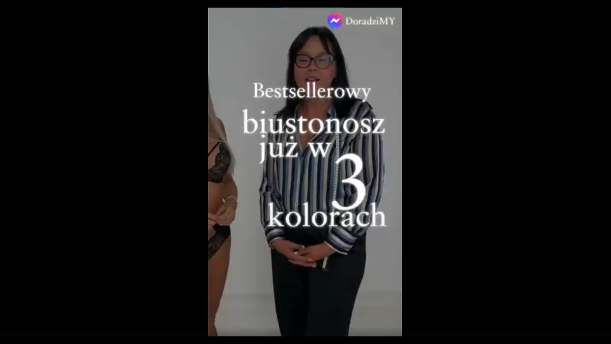 Bestsellerowy biustonosz w 3 kolorach