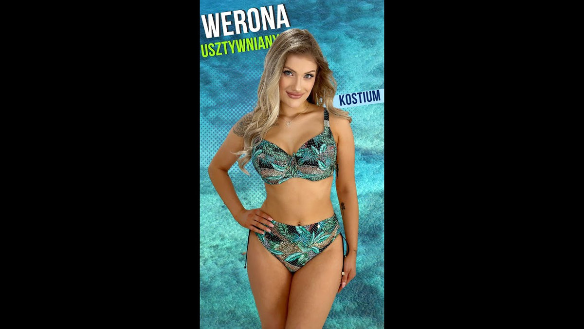 Nessa Werona kostium kąpielowy dwuczęściowy kolorowy