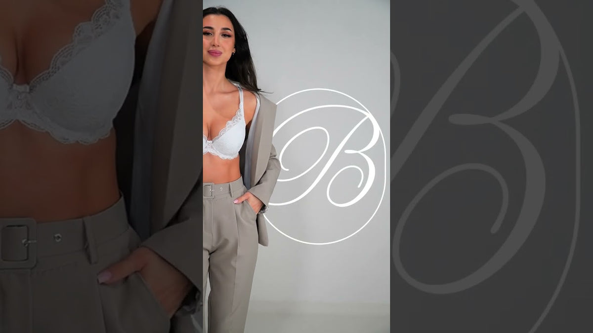 Bagatelle Femme Biustonosz Push Up Biały