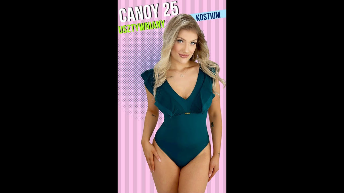 Self S1090 Canoy 25 kostium kąpielowy jenoczęściowy zielony
