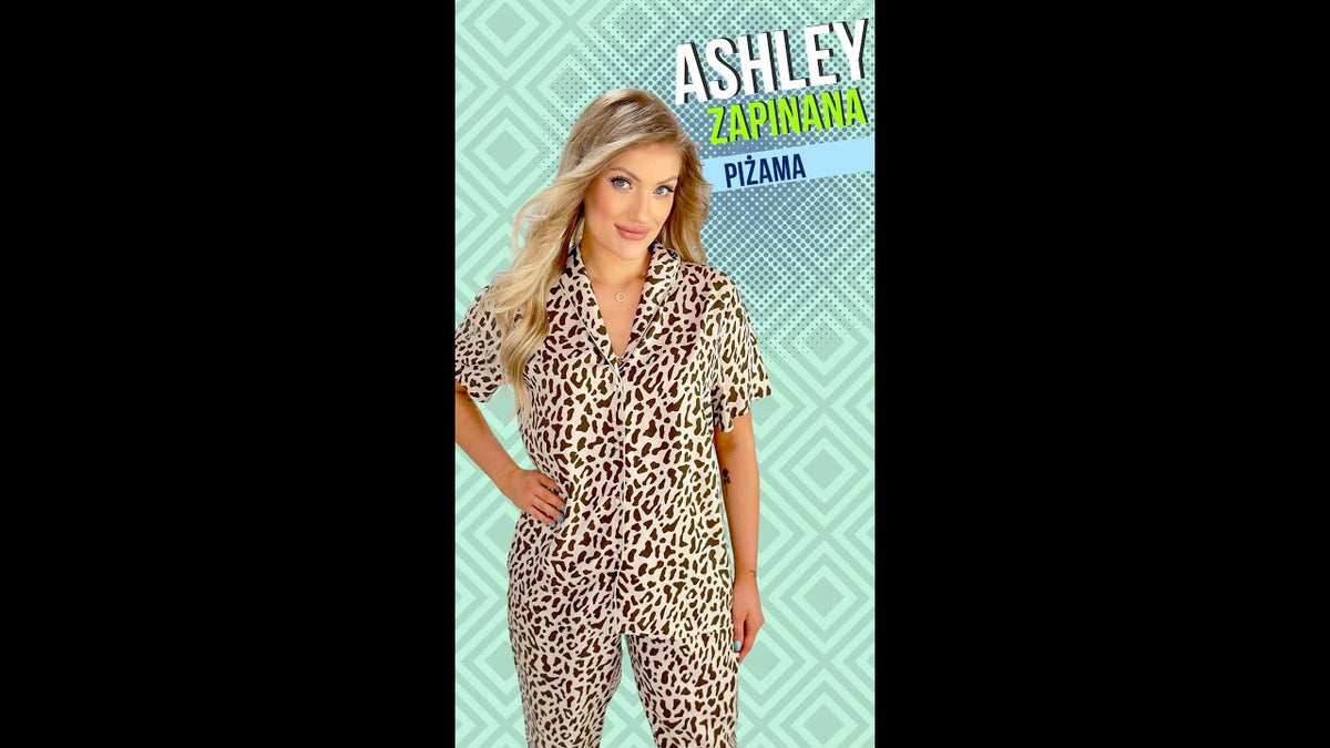 Aruelle Ashley nocna piżama długa beżowy Lingerie