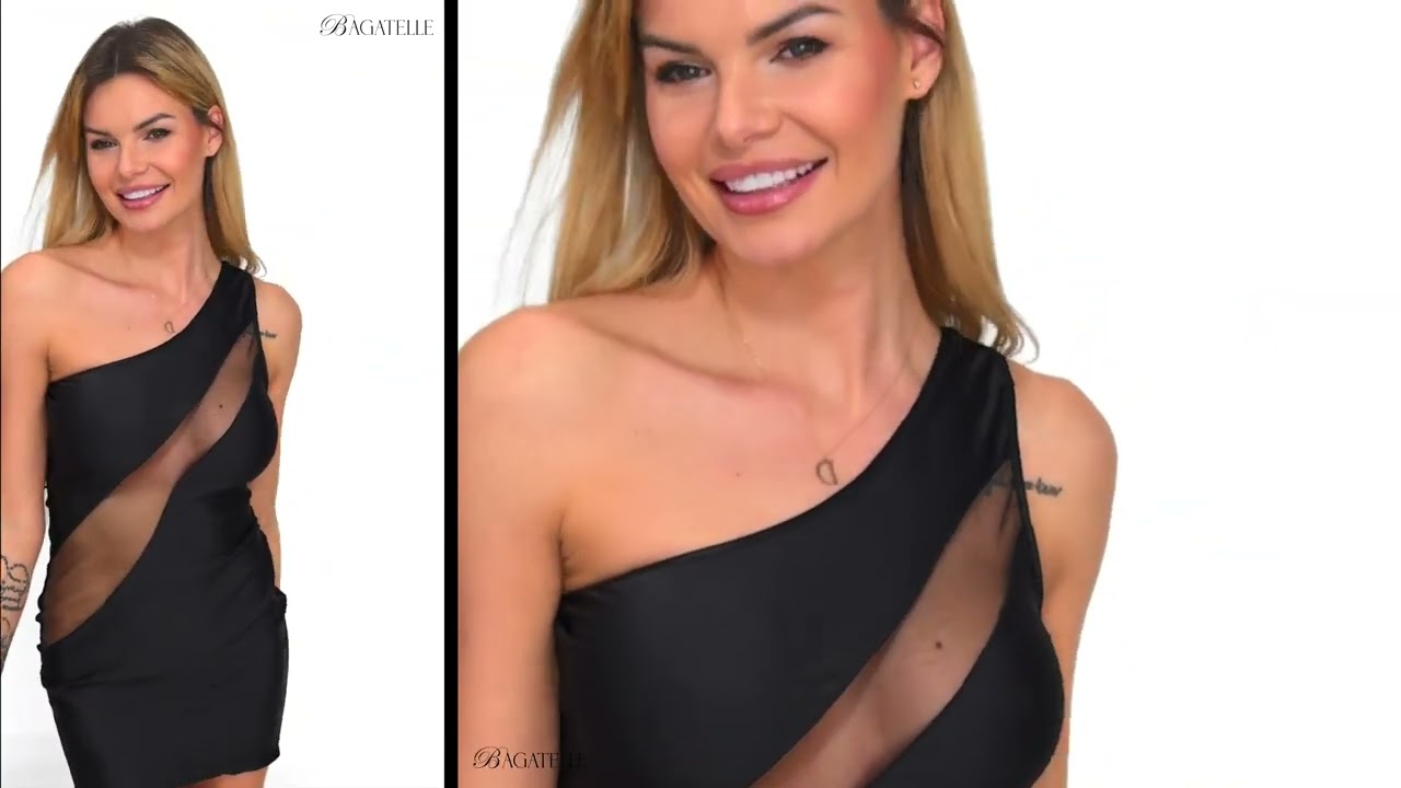 CYRENE  nocna koszulka czarny