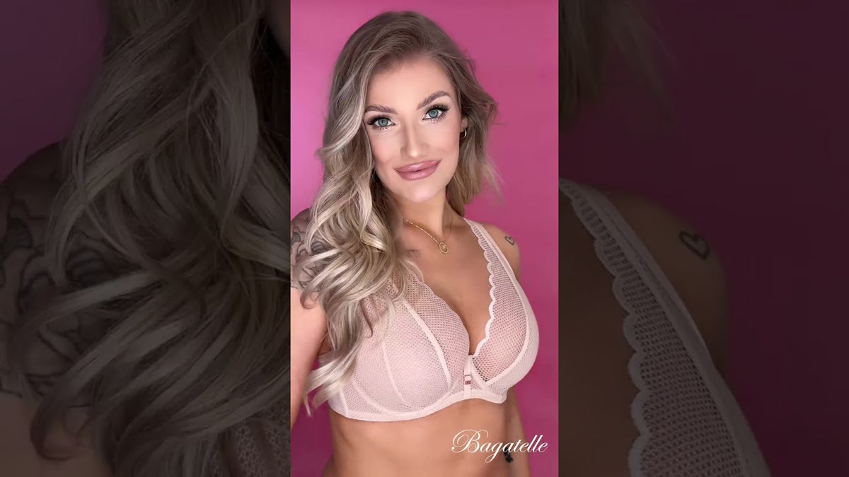 ALLES CHITA M BRALETTE BIUSTONOSZ BRALETKA BEŻOWY shorts