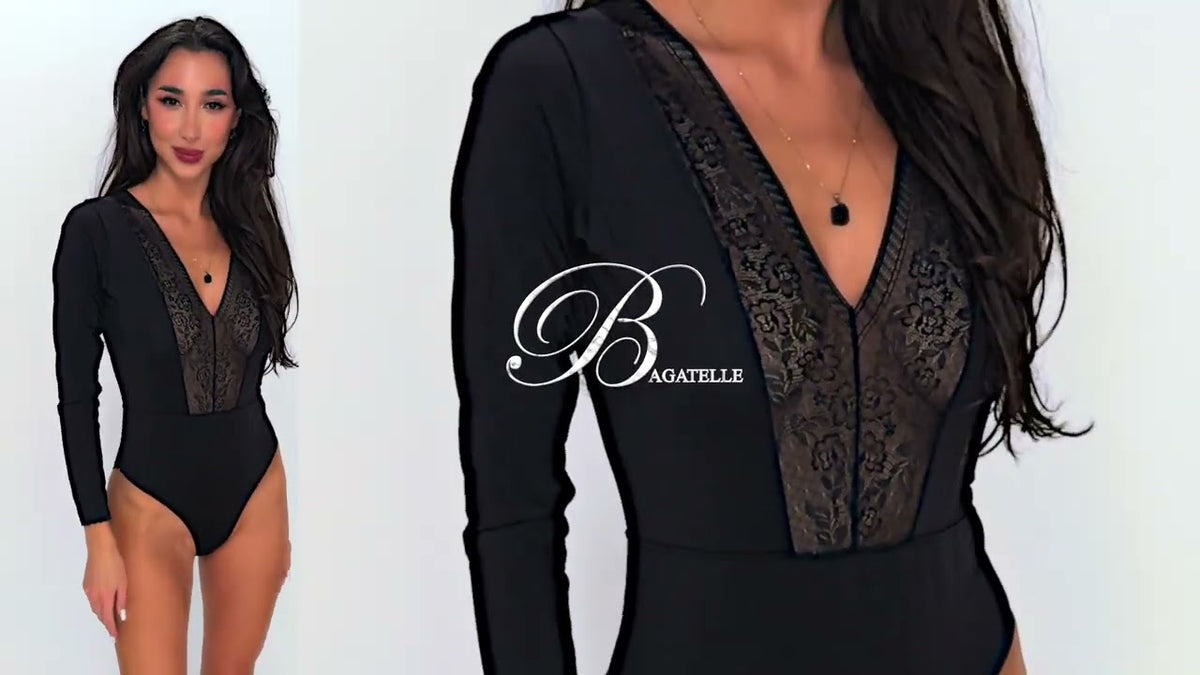 Ysabel Mora 10093 Body czarne