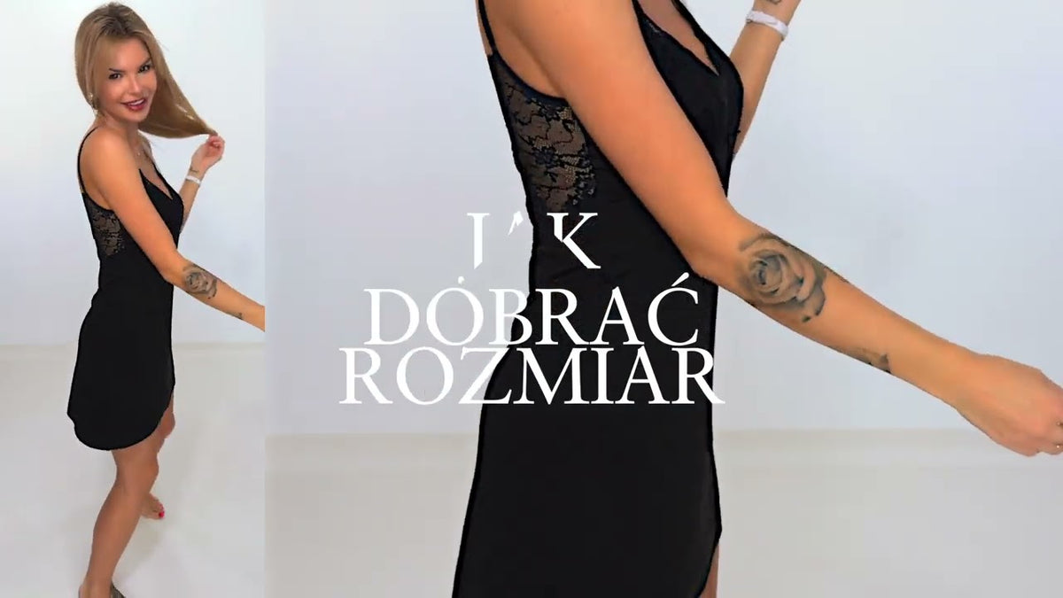 Delafense 752 Lilian Nocna Koszulka czarna