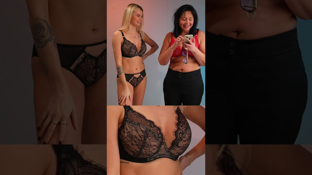 Live bielizna na walentynki z najlepszego salonu bielizny Bagatelle Clip 33 Subtille Valeria
