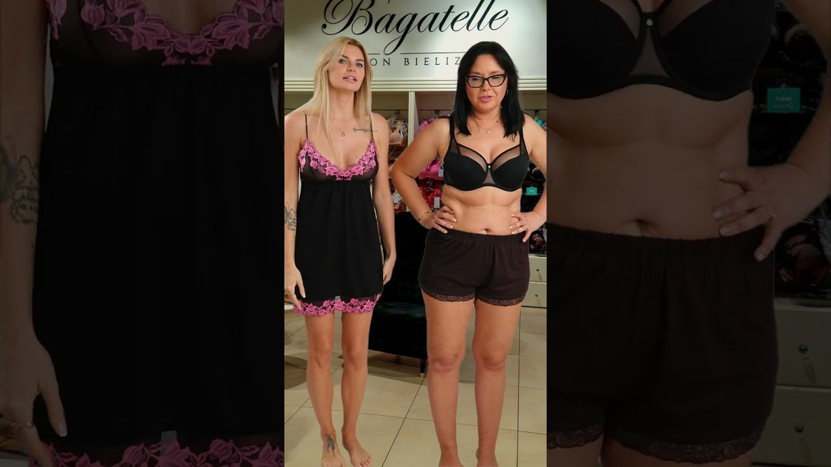 live 11 11 uciekajace staniki Clip 16 Donna Roxy II Nocna Koszulka
