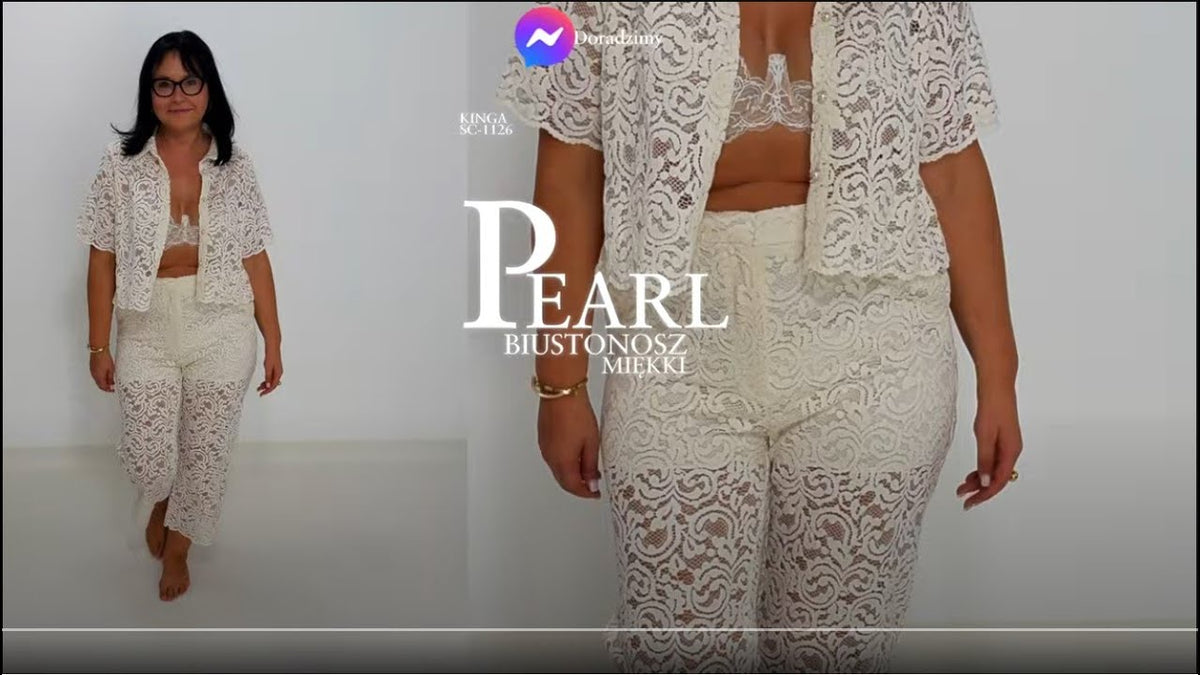 Kinga SC 1126 Pearl biustonosz miekki ecru