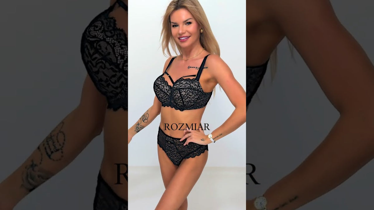 subtille ewa biustonosz push-up czarny