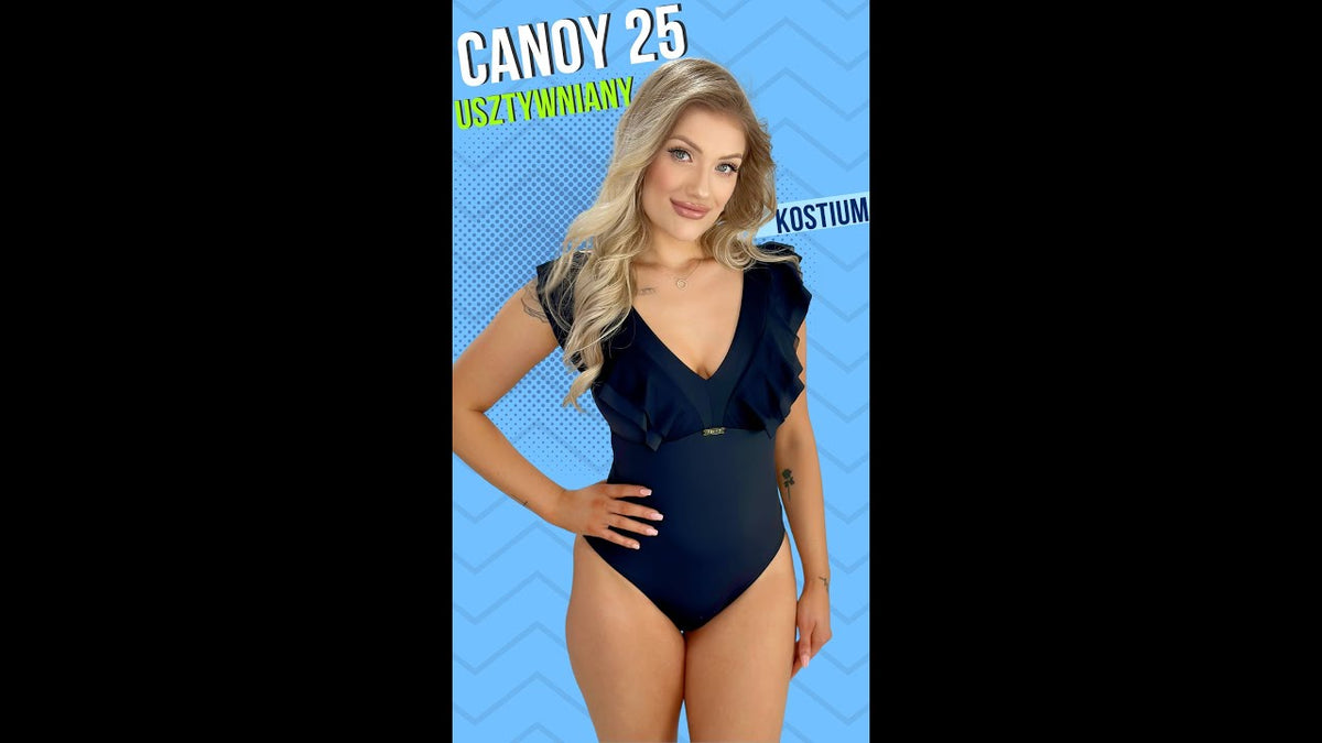 Self S1090 Canoy 25 kostium kąpielowy jenoczęściowy czarny