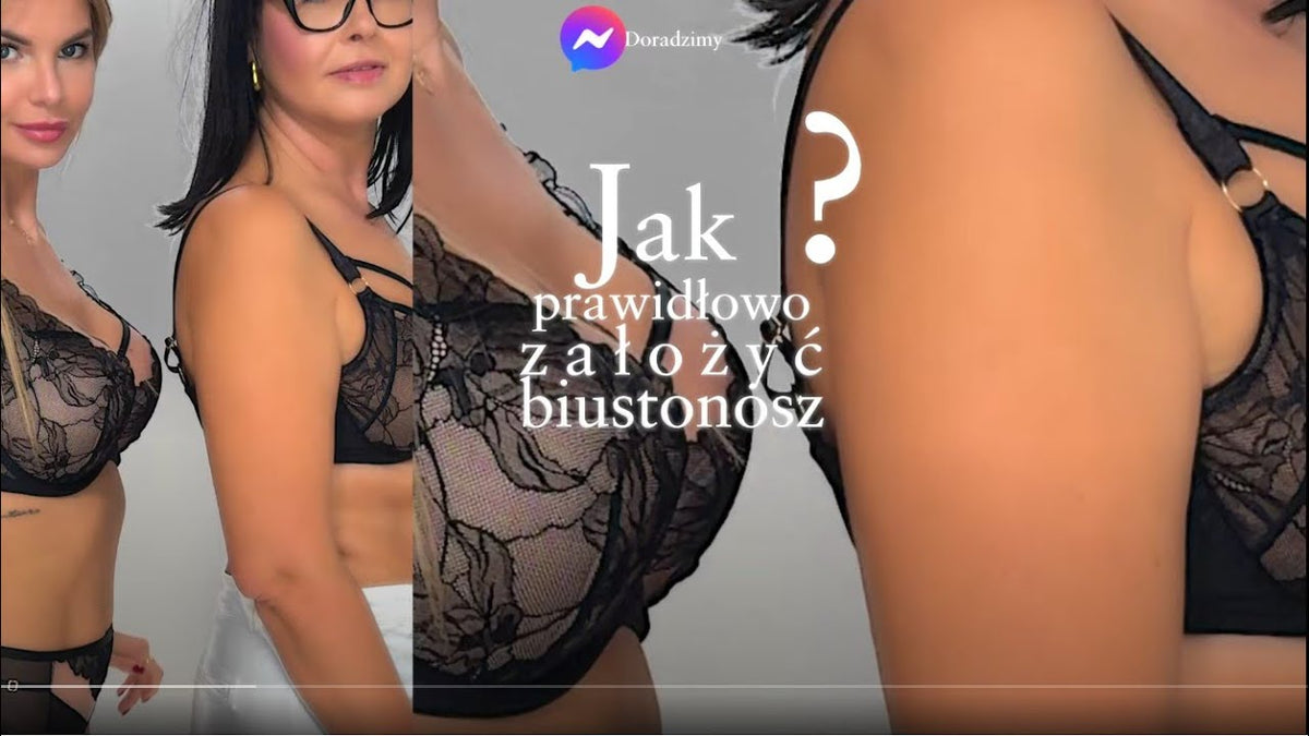 JAK PRAWIDŁOWO założyć biustonosz