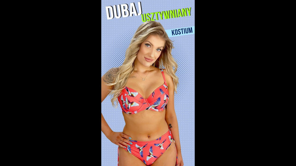 mediolano dubaj kostium kąpielowy dwuczęściowy kolorowy FASHION