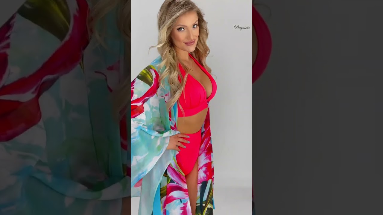 Feba FG161 852 kostium kąpielowy dwuczęściowy róż FASHION