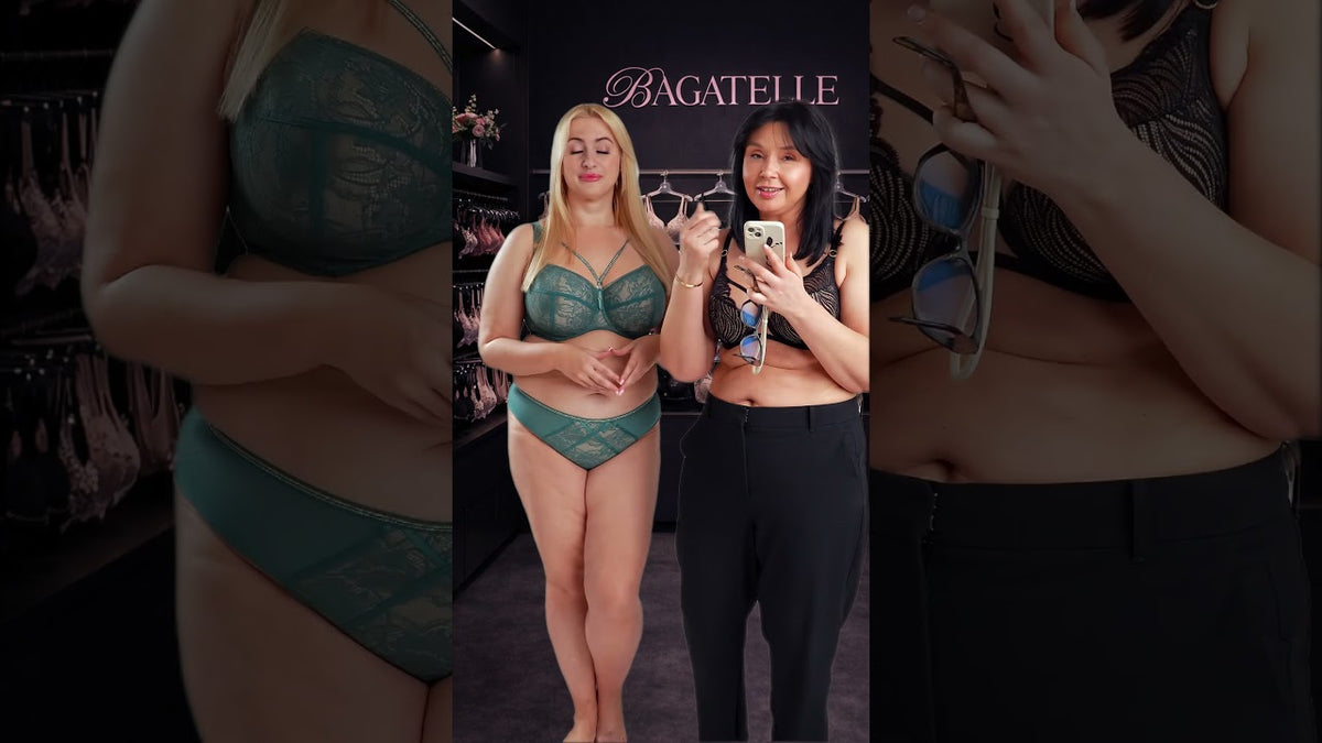 live z Asią która ma duży biust Alles Chiara Gold M Biustonosz Miękki