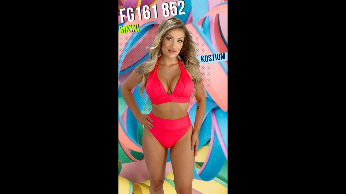FEBA FG161 852 KOSTIUM KĄPIELOWY DWUCZĘŚCIOWY RÓŻOWY   4K