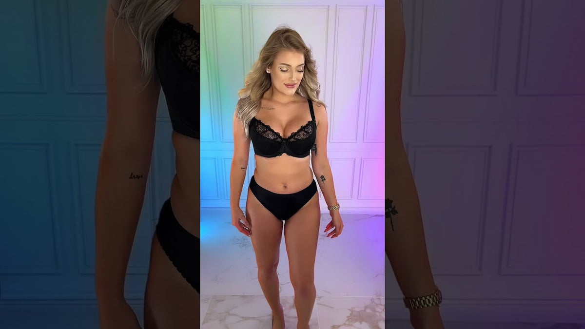 Biustonosz Emilia K24. Slow motion HD