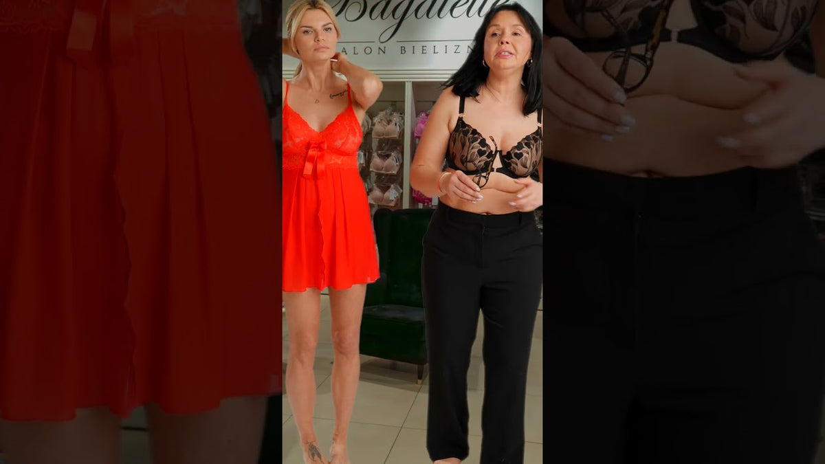 LIVE 11 25 bielizna na prezent dla zony Clip 17 Delafense Agathe 901 Nocna Koszulka