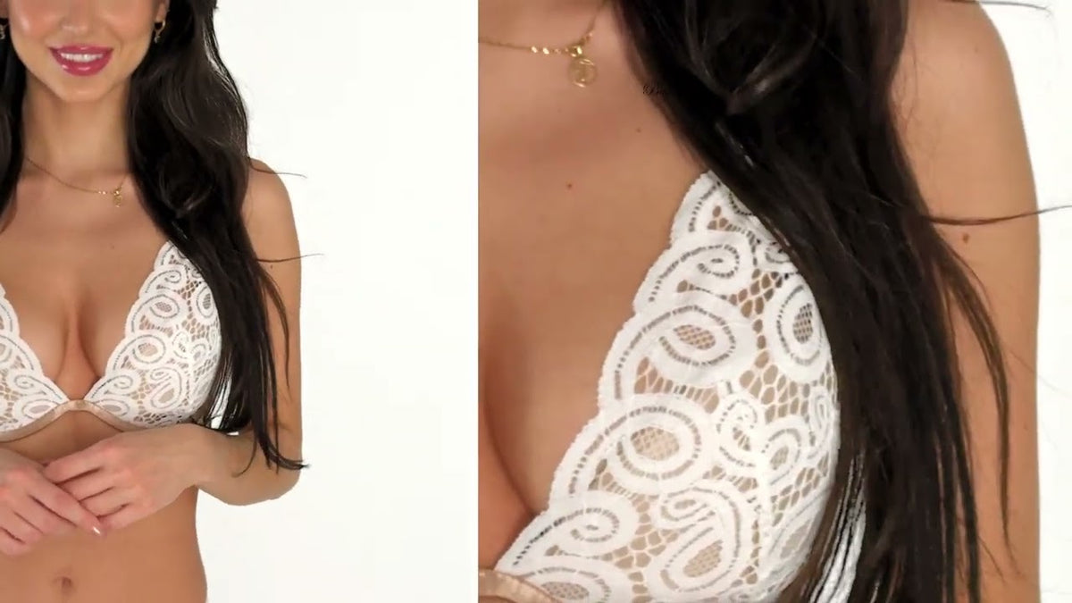 KINGA PU 1104 COCO BIUSTONOSZ PUSH UP ecru