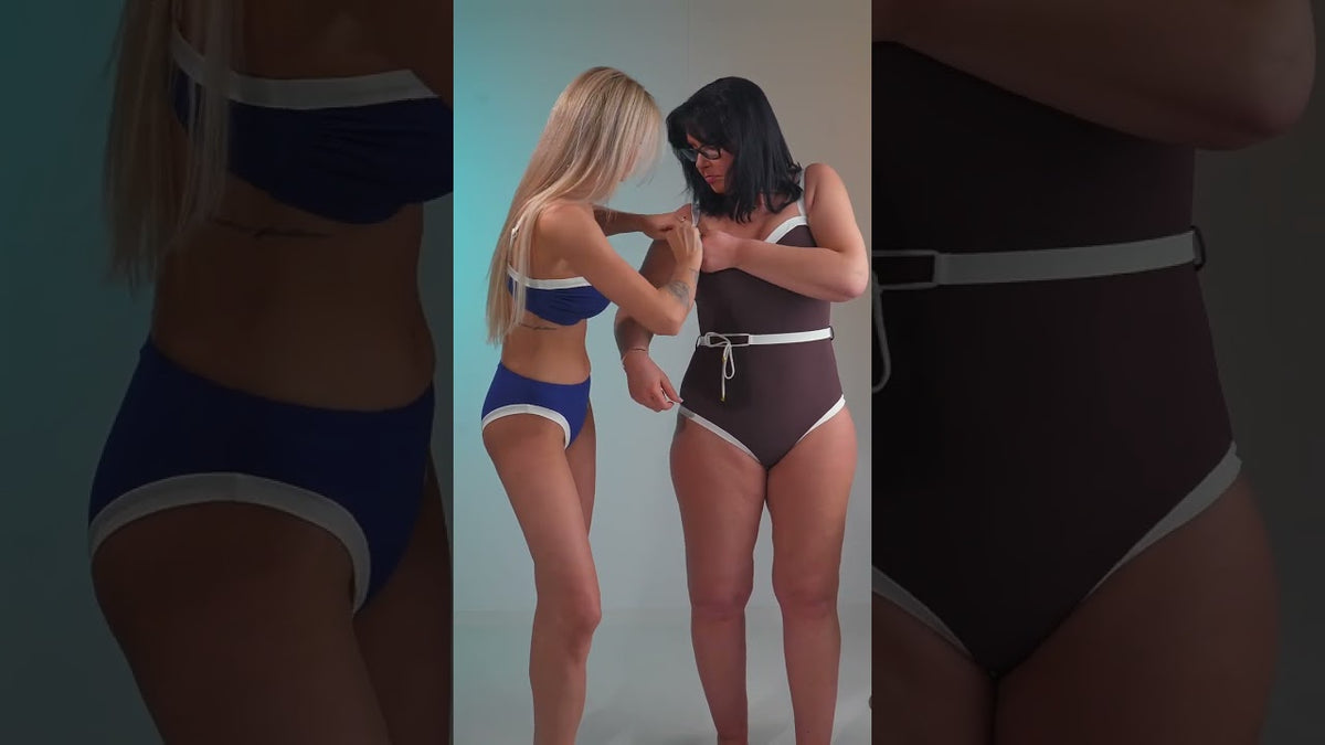 LIVE bagatelle stroje kąpielowe 2026 Anna i Modelka Daria kolekcja strojów kąpielowych retro z od