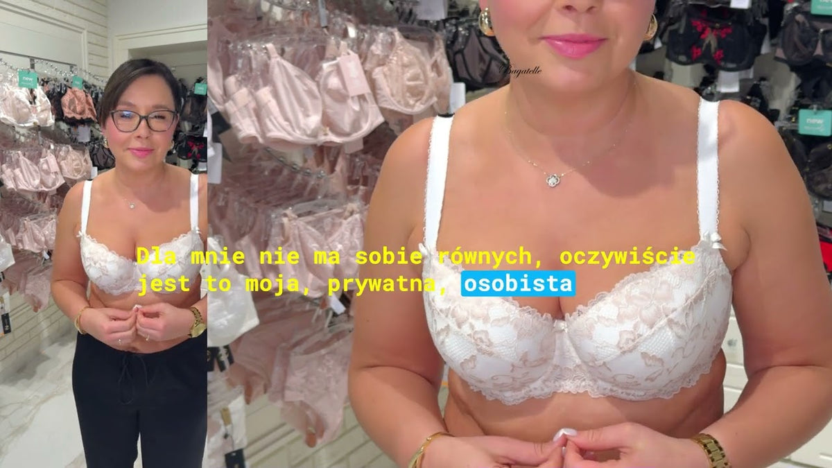 Najlepszy usztywniany biustonosz robi efekt łał, prezentuje Anna brafitterka