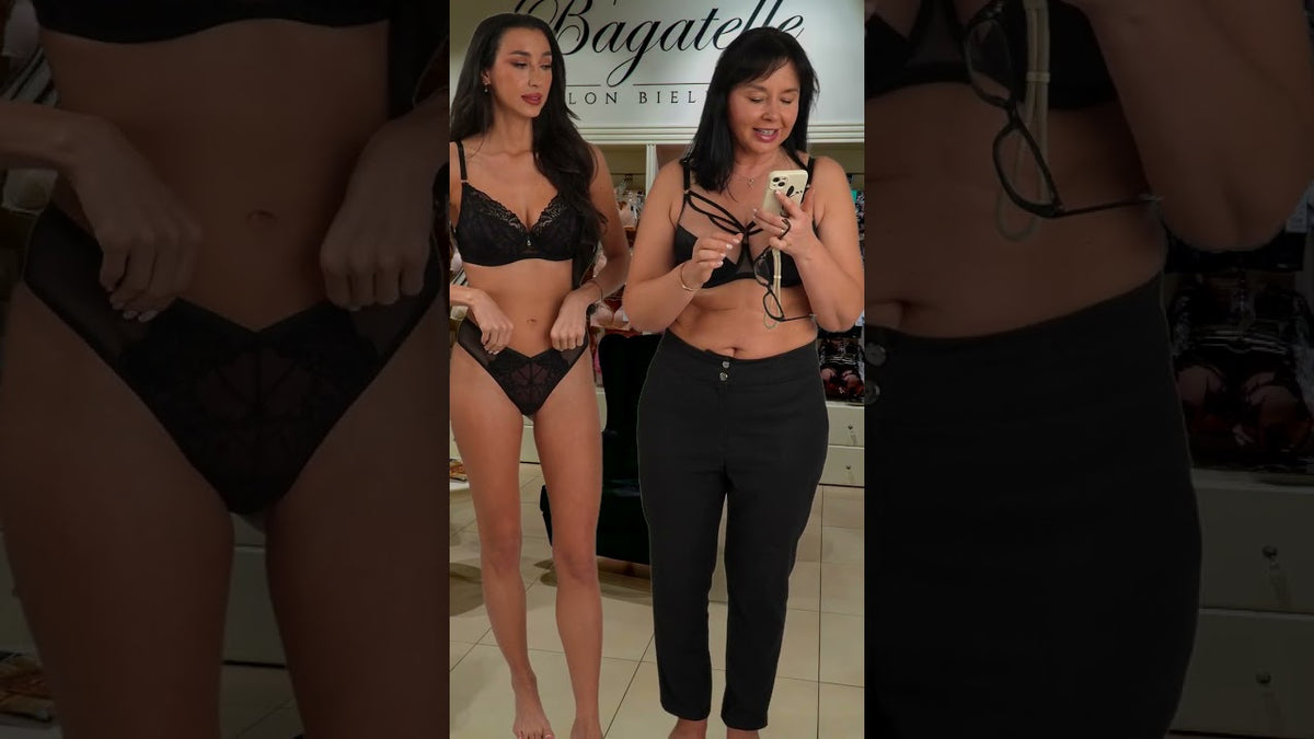 LIVE Alles Truffle Noir Biustonosz Push Up na prezent