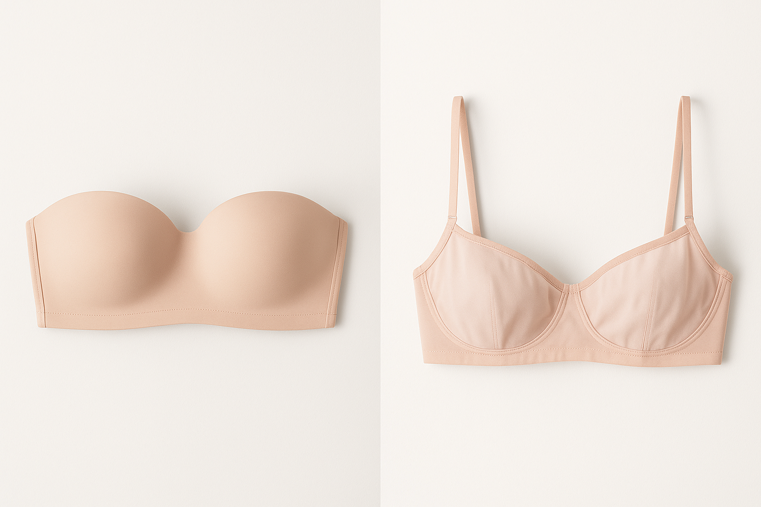 Biustonosze balkonetka i bardotka