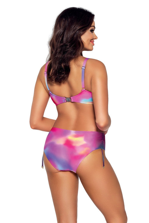 tył kostiumu kąpielowego Ava SK 163 Pastel Tie Dye