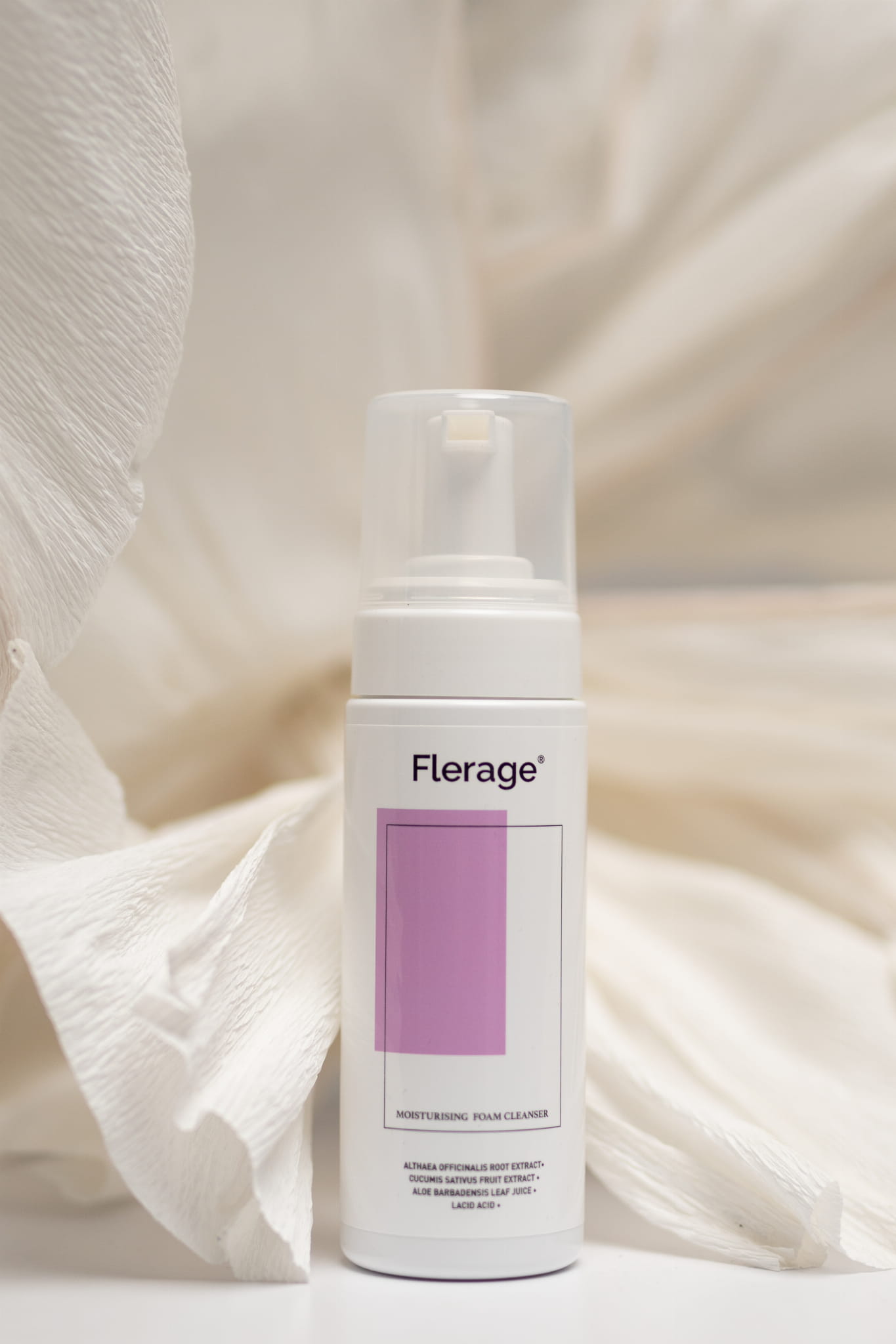 Flerage Nawilżająca Pianka Oczyszczająca 150 Ml