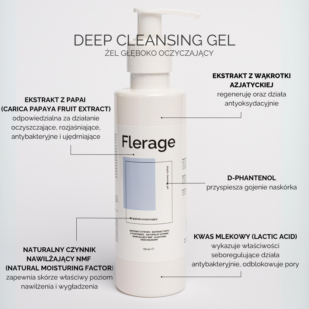 Flerage Żel Głęboko Oczyszczający 150 Ml