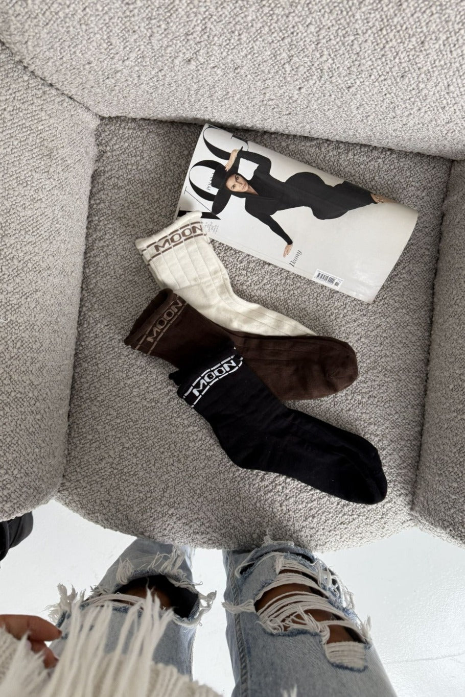 Milena Skarpetki Moon