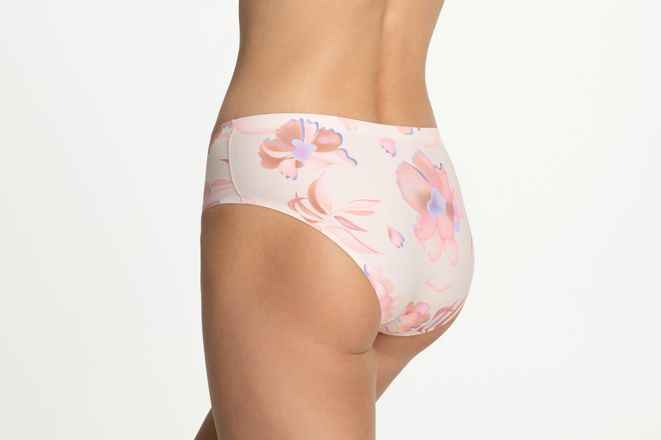 Paloma Pink Floral Classic Majtki Figi