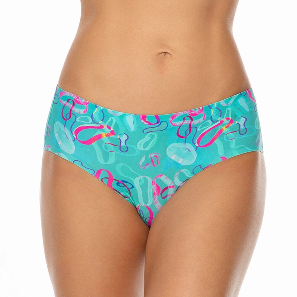 Paloma Pink Ocean Majtki Figi Classic