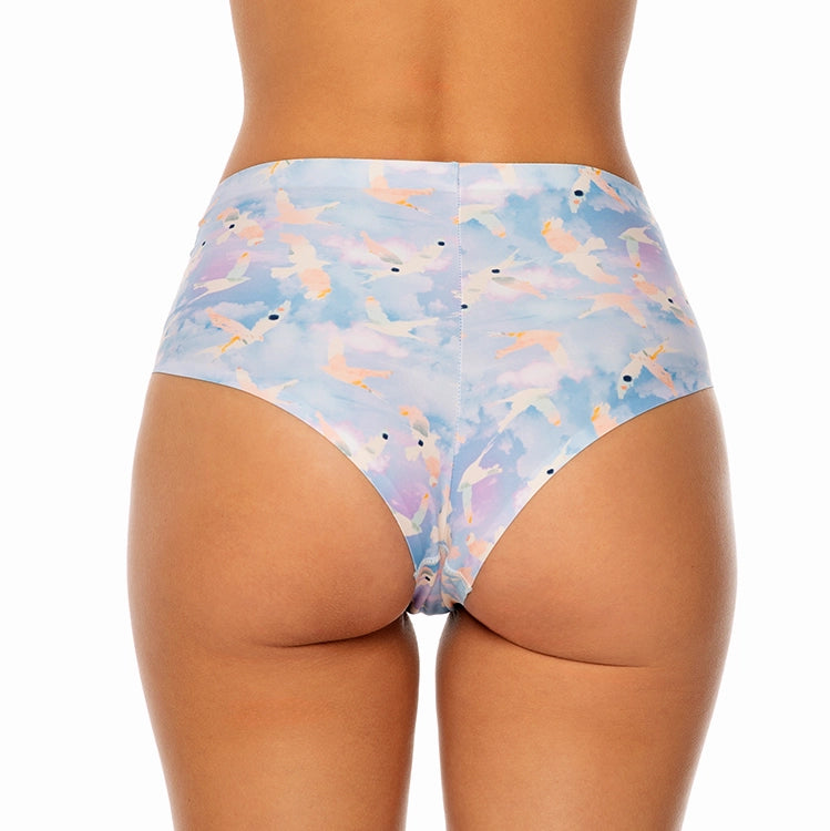 Paloma Pink Sky Brazilian Maxi Majtki Brazyliany