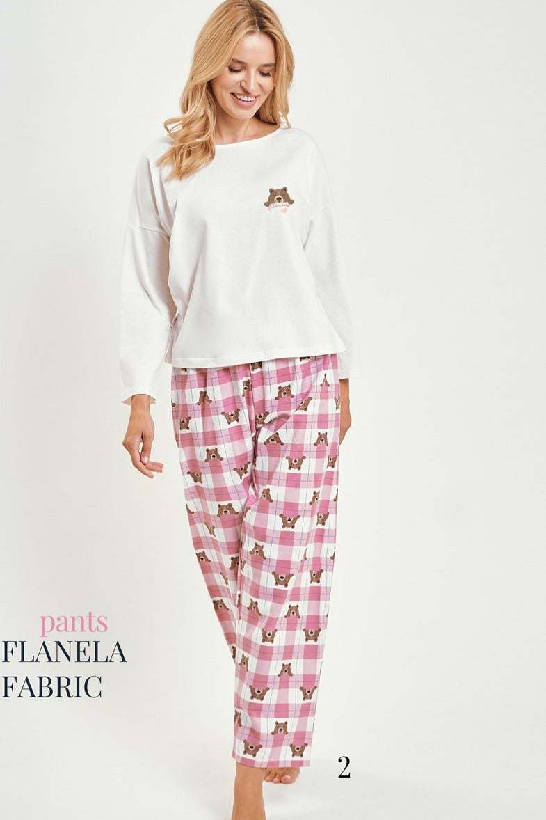 Taro 3441 Astrid Nocna Piżama Długa