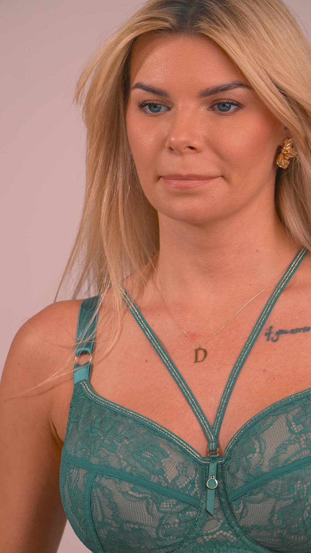 Alles Chiara Gold Majtki Brazyliany