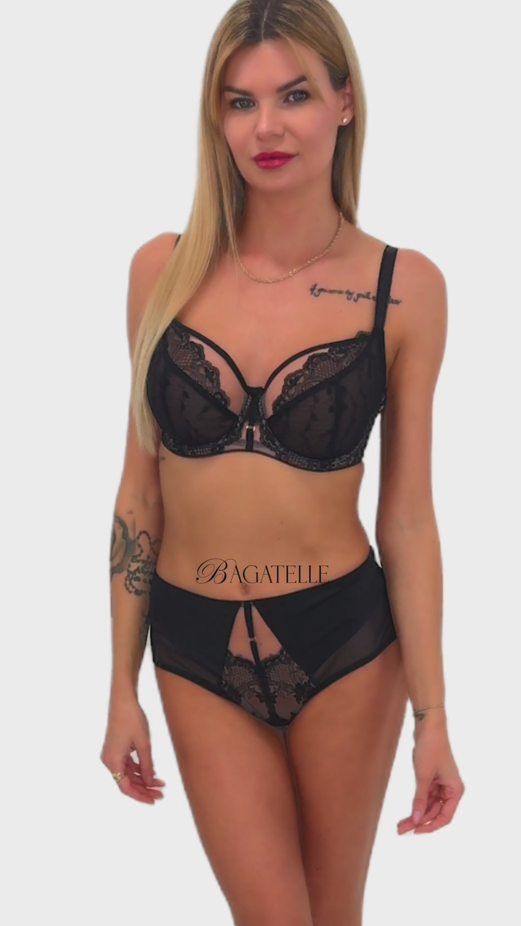 Kalhotky Subtille Linda s vysokým pasem