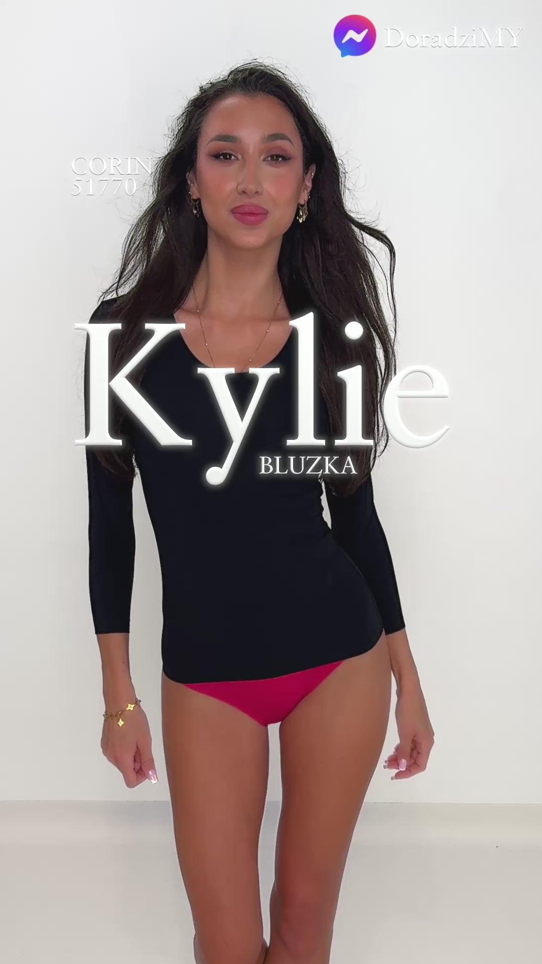 Corin 51770 Kylie Bluzka Długi Rękaw