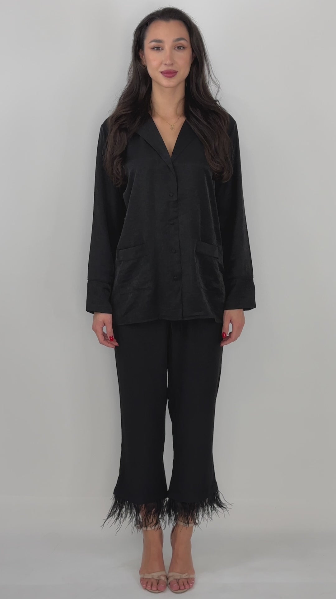 Aruelle Brigitte Nocna Piżama Długa