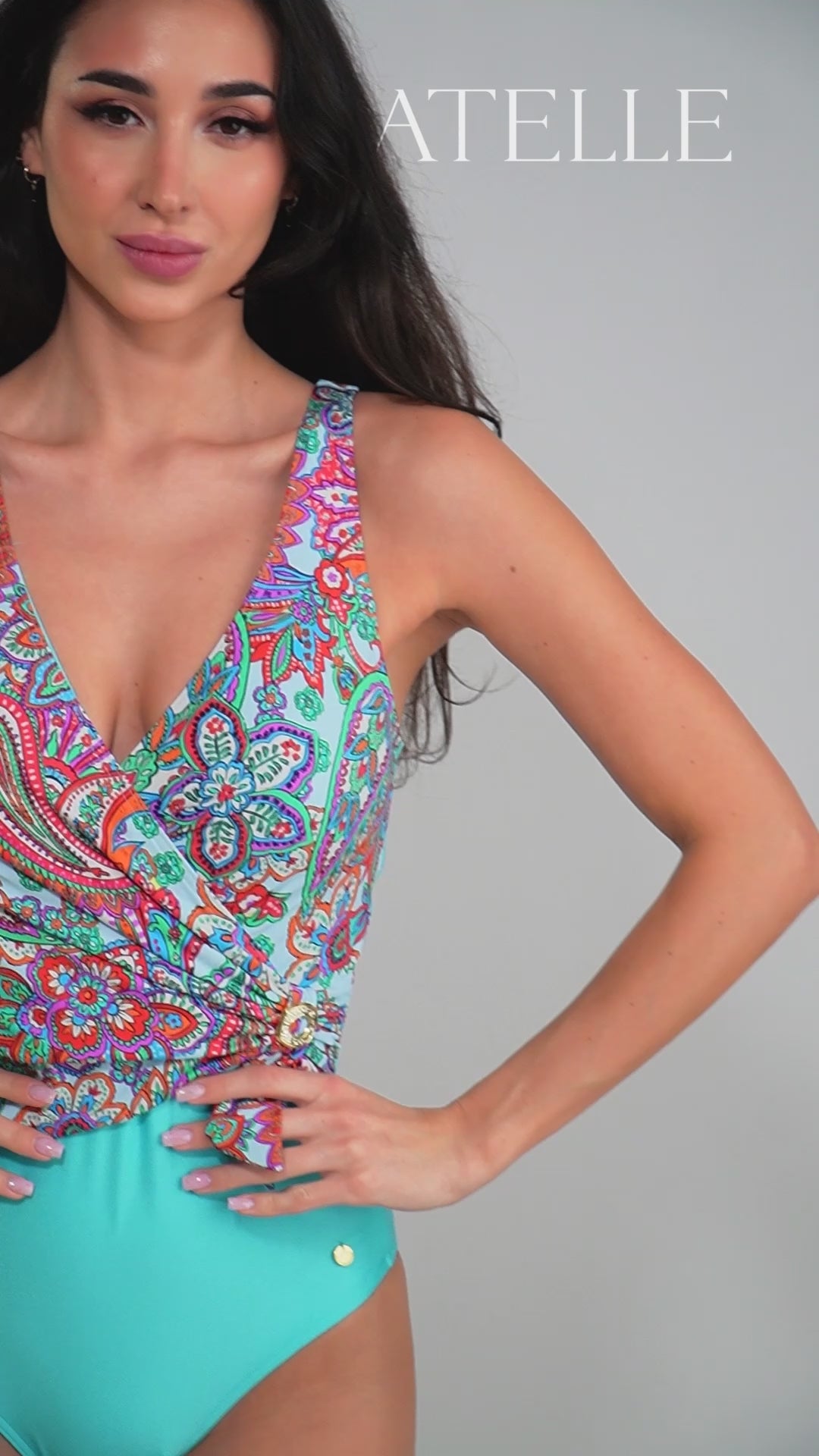 Self Thailand 3 S1069 Col 47 Kostium Kąpielowy Jednoczęściowy