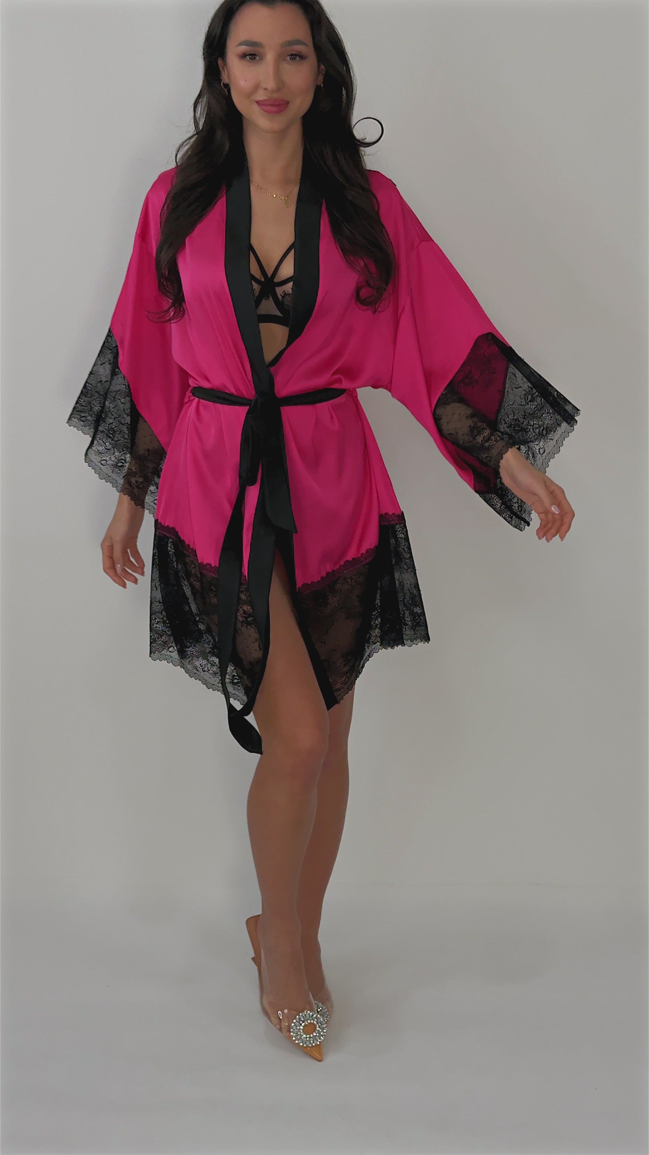 Anais Alissan Nocna Szlafrok Krótki