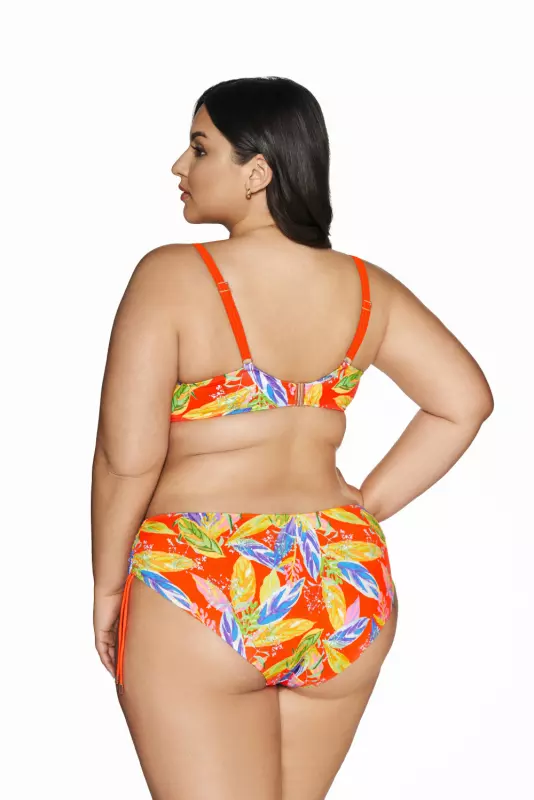 Ava Sk 226 Vivid Orange Kostium Kąpielowy Dwuczęściowy Kolorowy