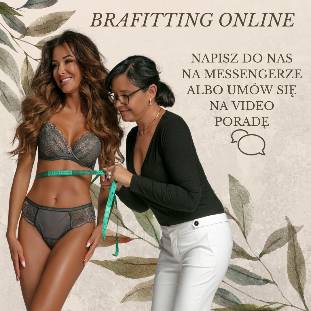 umów się na brafitting przez videoporade