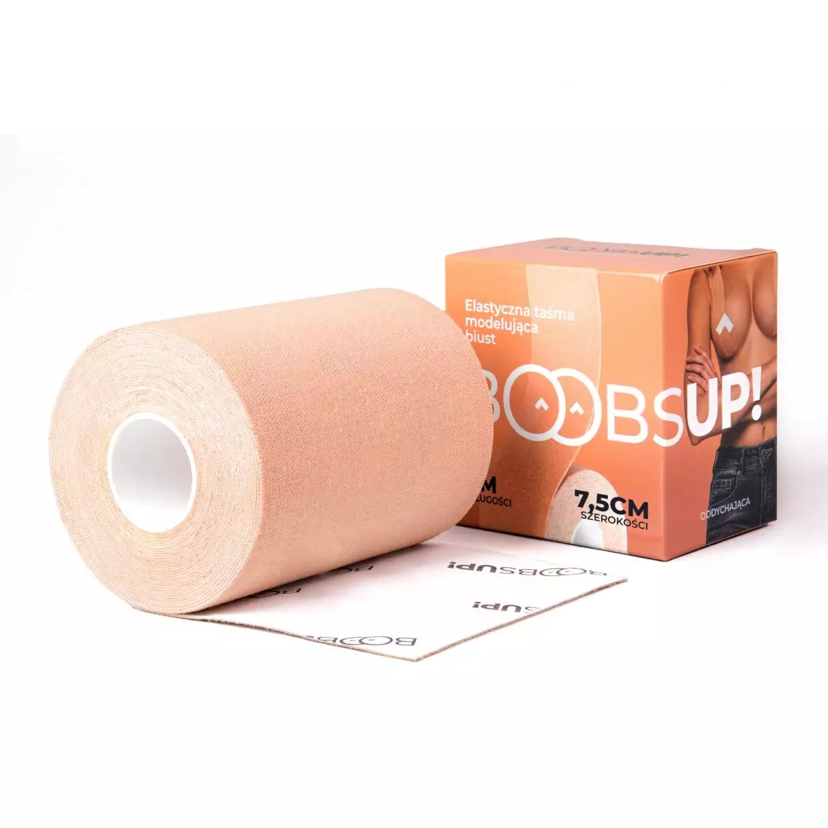Boobsup Taśma Modelująca Biust 7 Cm Beżowy