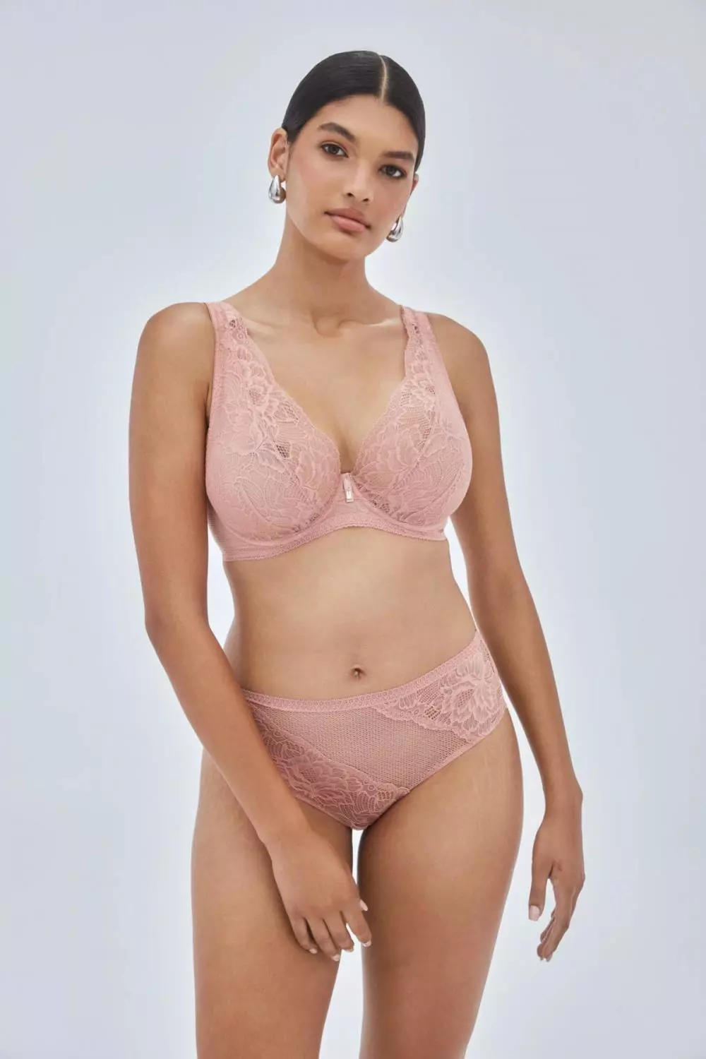 Alles Nude Rose Majtki Figi Różowy