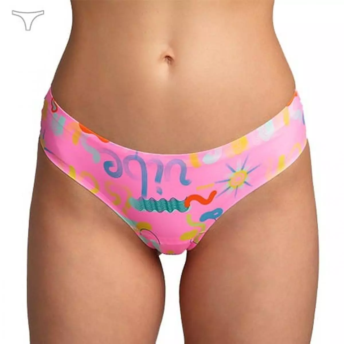 Paloma Pink Summer Majtki Brazyliany Różowy