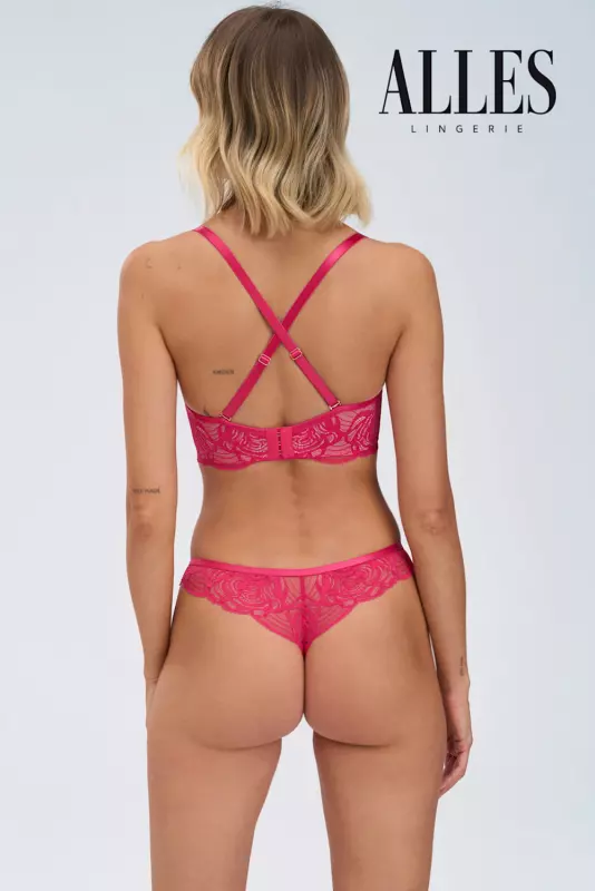 Alles Euphoric Rouge Biustonosz Super Push Up Różowy