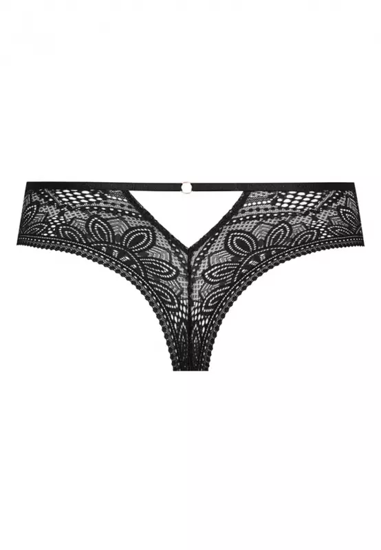 Nipplex Desire Majtki Stringi Czarny